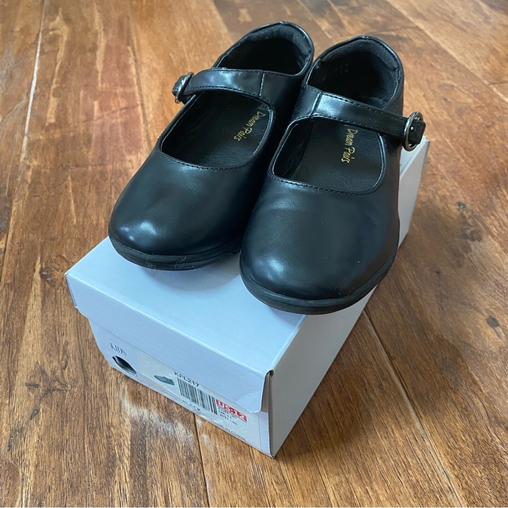 Dream Pairs girls Maryjane shoes black faux leather 12